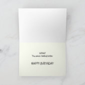 Kimber Kitten Happy Birthday Card Karte (Innenseite)