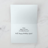 Kimber Wait Birthday Card Karte (Innenseite)