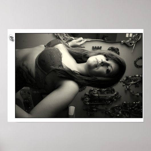 Kimberly in den Sconces.. Poster (Vorne)