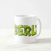 Kimberly Name Kiwi Style Tasse Kaffeetasse (VorderseiteRechts)