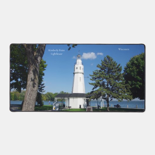 Kimberly Point Lighthouse Desk Mat Schreibtischunterlage (Vorderseite)