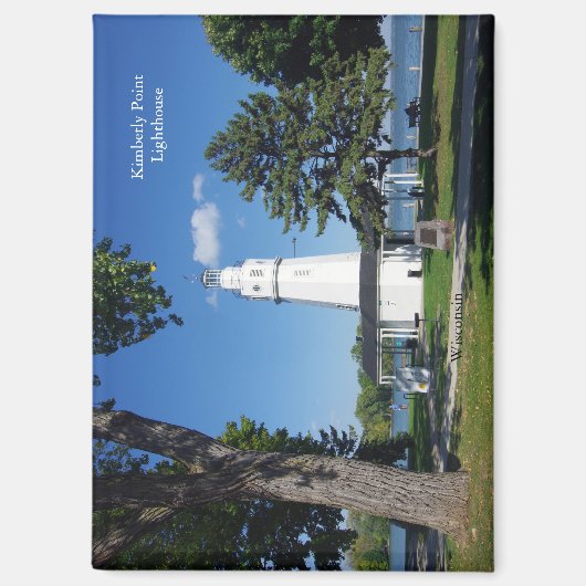 Kimberly Point Lighthouse magnet (Vorderseite)