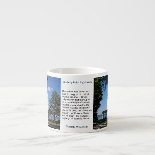 Kimberly Point Lighthouse mug Espressotasse (Vorderseite)