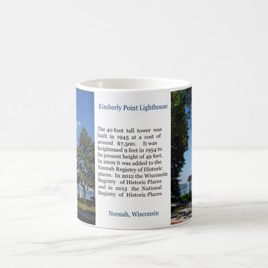 Kimberly Point Lighthouse Mug Kaffeetasse (Mittel)