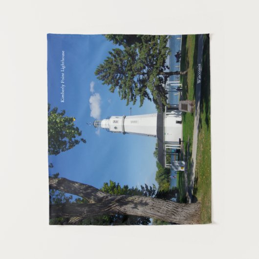 Kimberly Point Lighthouse tapestry Wandteppich (Vorderseite)