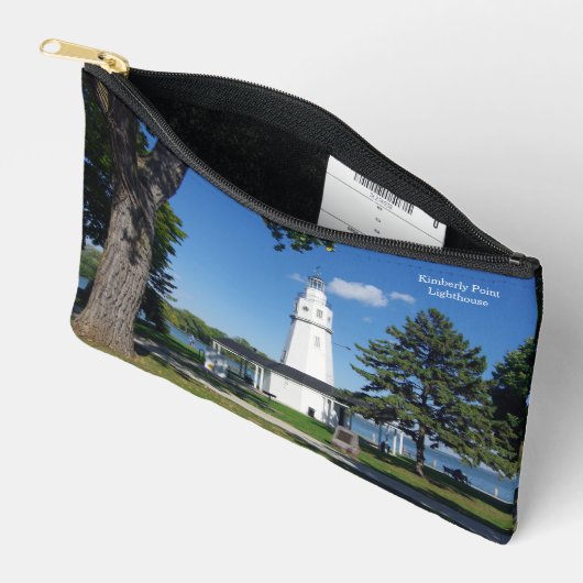 Kimberly Point Lighthouse zipper bag Zubehörtasche (Offen)
