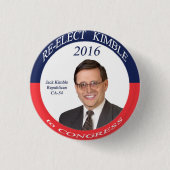 Kimble 2016 Kampagnen-Knopf Button (Vorderseite)