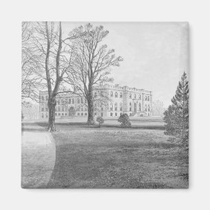 Kimbolton Schloss, 1880 Magnet