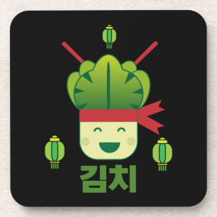 Kimchi Asian Food Getränkeuntersetzer