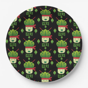 Kimchi Asian Food Pappteller