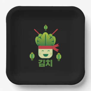 Kimchi Asian Food Pappteller