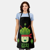 Kimchi Asian Food Schürze (Getragen)