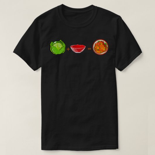 Kimchi Cabbage Red Sauce T-Shirt (Design vorne)