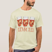 Kimchi Fermented Cabbage Koreanische Küche T-Shirt (Vorderseite)