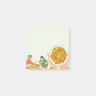 Kimchi für Haftnotizen Post-it Klebezettel