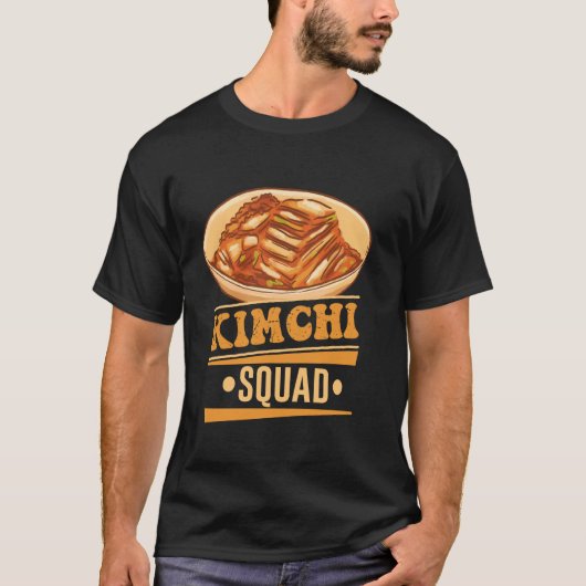 Kimchi Gemüse Kimchi Squad T-Shirt (Vorderseite)