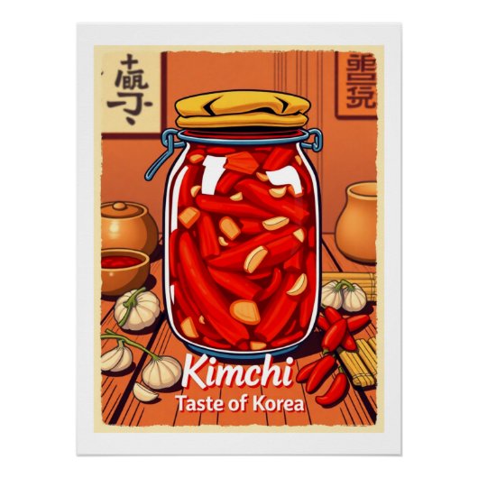 Kimchi - Geschmack von Korea Poster (Vorderseite)
