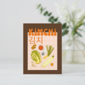 Kimchi Holiday Postkarte (Stehend Vorderseite)