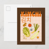 Kimchi Holiday Postkarte (Vorne/Hinten)