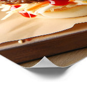 Kimchi Kick Burger Poster (Ecke)