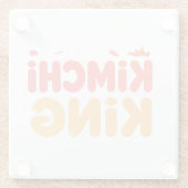 Kimchi King Glasuntersetzer (Rückseite)