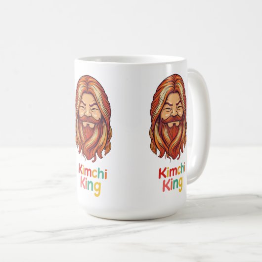 Kimchi King Kaffeetasse (VorderseiteRechts)