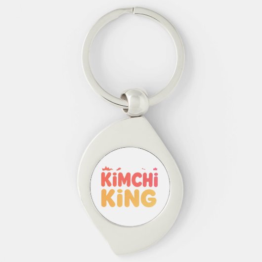 Kimchi King Schlüsselanhänger (Vorderseite)