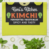 Kimchi Kitchen Zuhause Made Food Geschirrtuch (Gefaltet)