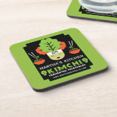 Kimchi Kitchen Zuhause Made Food Getränkeuntersetzer (Linke Seite)