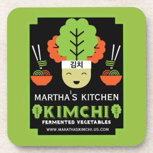 Kimchi Kitchen Zuhause Made Food Getränkeuntersetzer