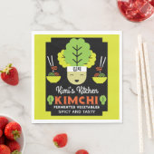 Kimchi Kitchen Zuhause Made Food Serviette (Beispiel)