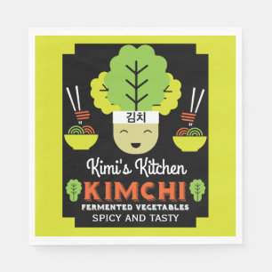 Kimchi Kitchen Zuhause Made Food Serviette