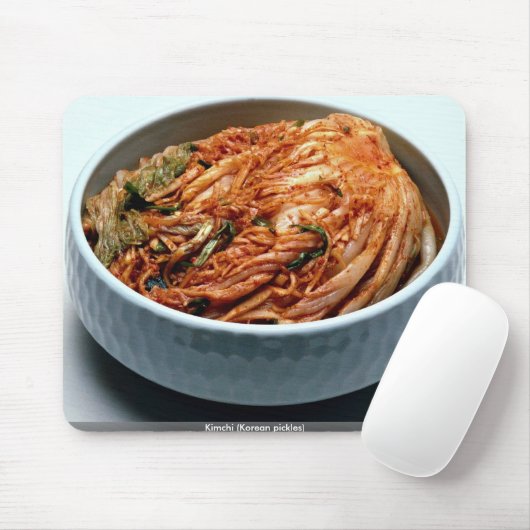Kimchi (koreanische Essiggurken) Mousepad (Mit Mouse)