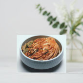 Kimchi (koreanische Pickles) Postkarte (Stehend Vorderseite)