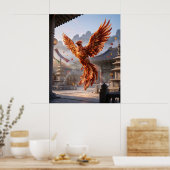 Kimchi Phoenix Rising Poster (Küche)