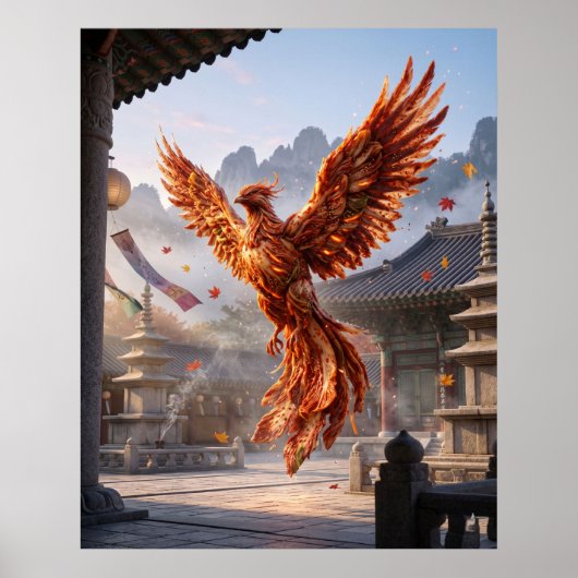Kimchi Phönix steigend Poster (Vorne)