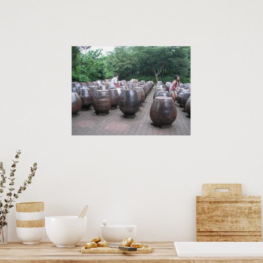Kimchi Pots Poster (Küche)