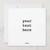 Kimchi Zutaten Geruchliche Fermentation Wasserfarb Feiertagskarte (Rückseite)