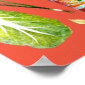 Kimchi Zutaten Pinacotecie Poster (Ecke)