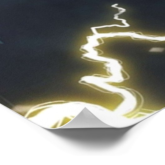 Kimetsu no Yaiba Cool Zenitsu Poster (Ecke)