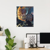 Kimetsu no Yaiba Cool Zenitsu Poster (Heimbüro)