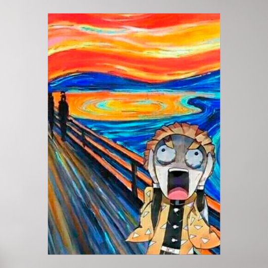 Kimetsu no Yaiba Zenitsu Poster (Vorne)