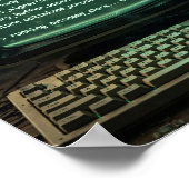 Kimi Code Retro Terminal AI Art Poster (Ecke)