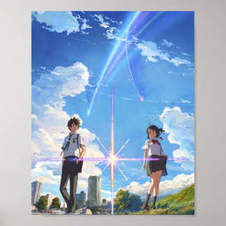 kimi no na wa your name front texless BEST RES Poster