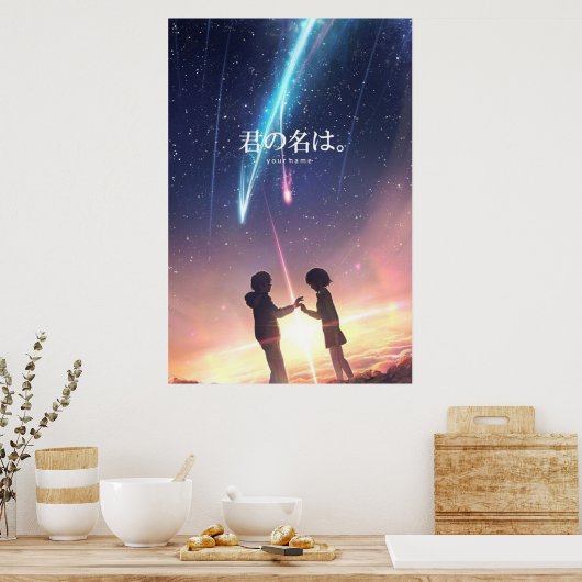Kimi No Nawa Poster (Küche)