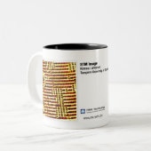 Kimmo Lahtonen - Tampere-technische Hochschule Zweifarbige Tasse (Vorderseite Links)