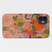 Kimono Blume Rosa Blumenmuster Case-Mate iPhone Hülle (Rückseite (Horizontal))