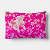 Kimono Butterfly Pattern Zubehörtasche (Vorderseite)