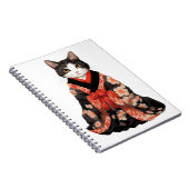 Kimono Cat Notizblock (Rechte Seite)