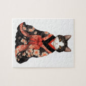 Kimono Cat Puzzle (Horizontal)